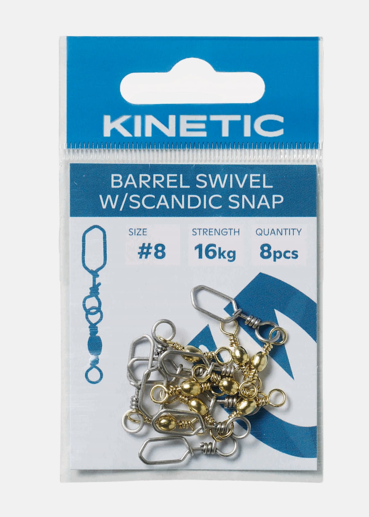 KINETIC BARREL SWIVEL W/SCANDI |  - sv-se - dam - utrustning - fiske - fiskedrag-tafsar - gjutformar-for-beten | Padelspecialisterna