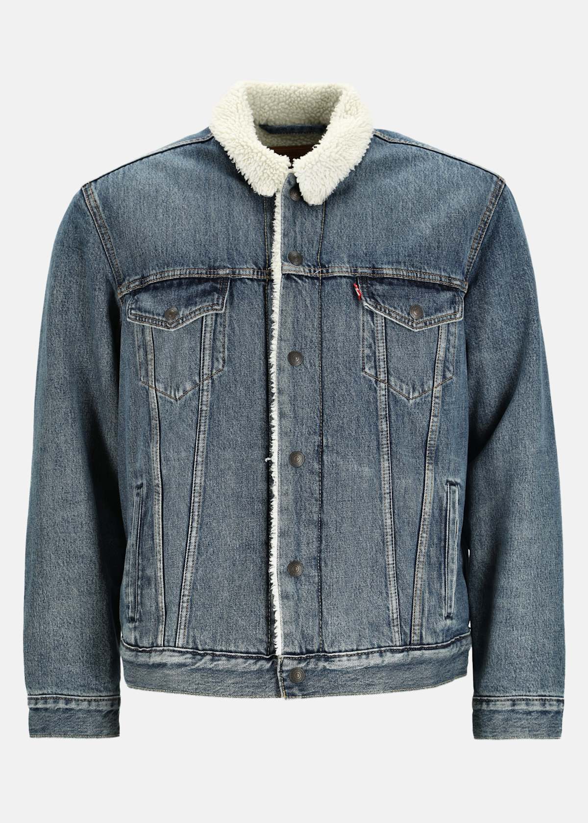 TYPE 3 SHERPA TRUCKER |  - sv-se - herr - klader - jackor - vardags-modejackor - jeansjackor | Padelspecialisterna