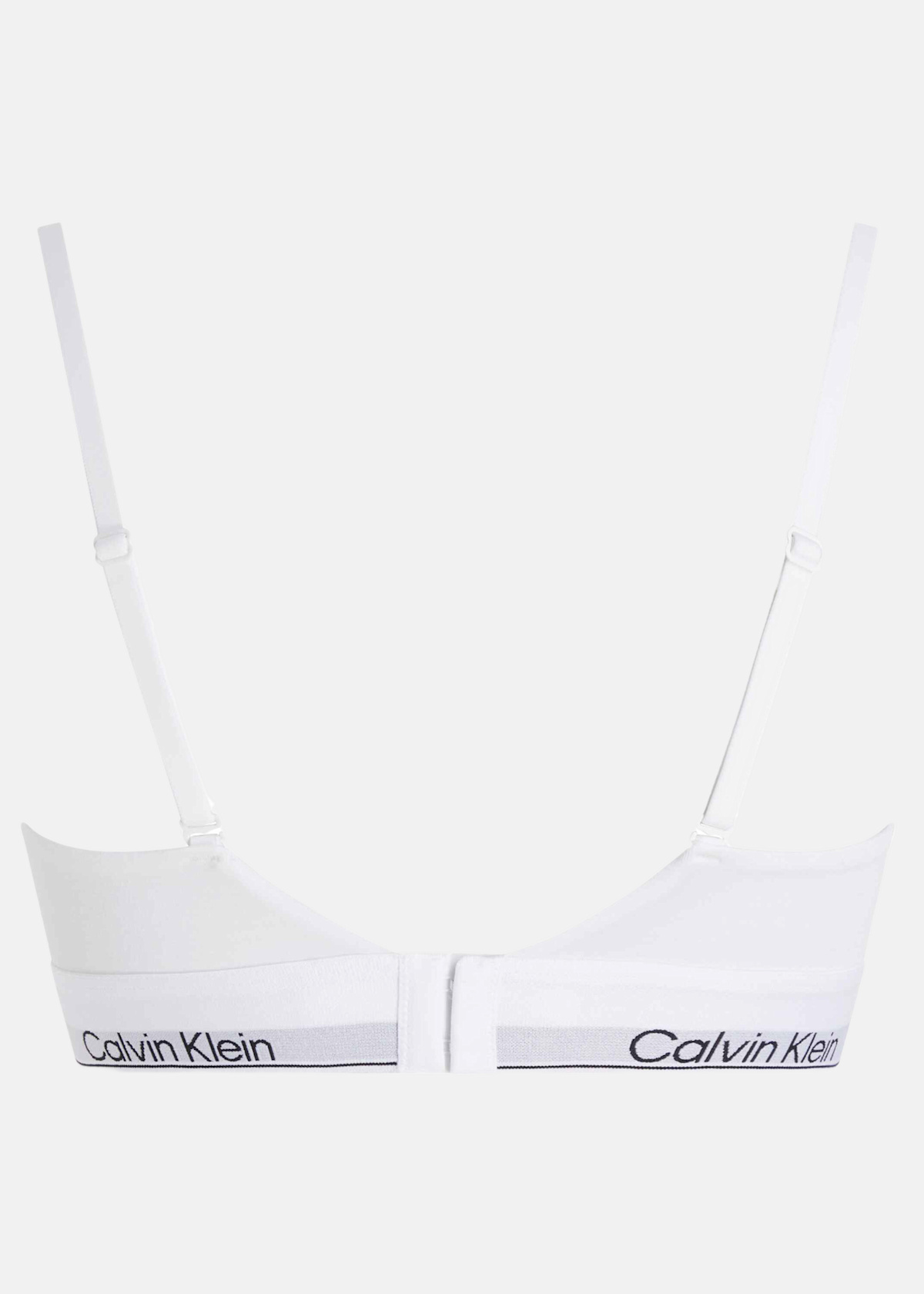 Alternativ bild 1 för Calvin Klein BH Modern Cotton Lightly Lined Triangle Vit Medium Dam