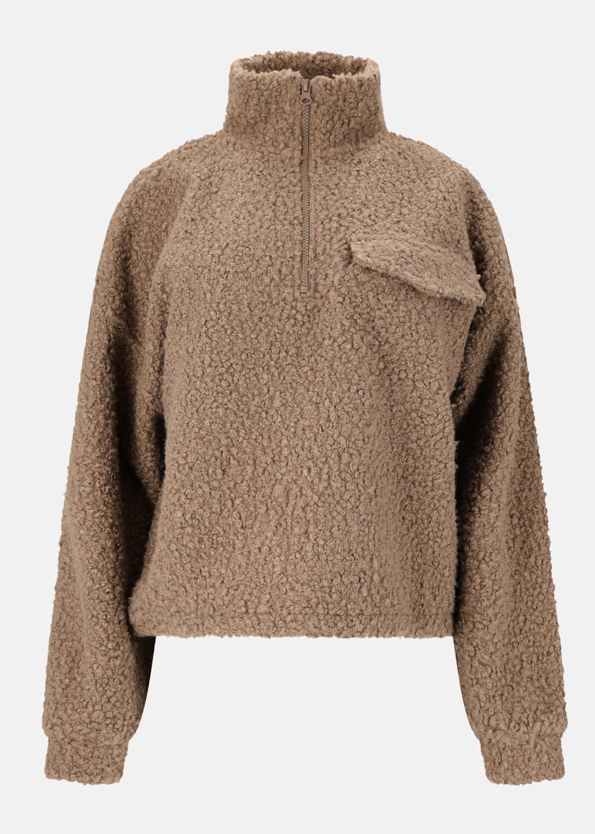 Florrie W Sherpa Half zip |  - sv-se - dam - klader - trojor - sweatshirts | Padelspecialisterna