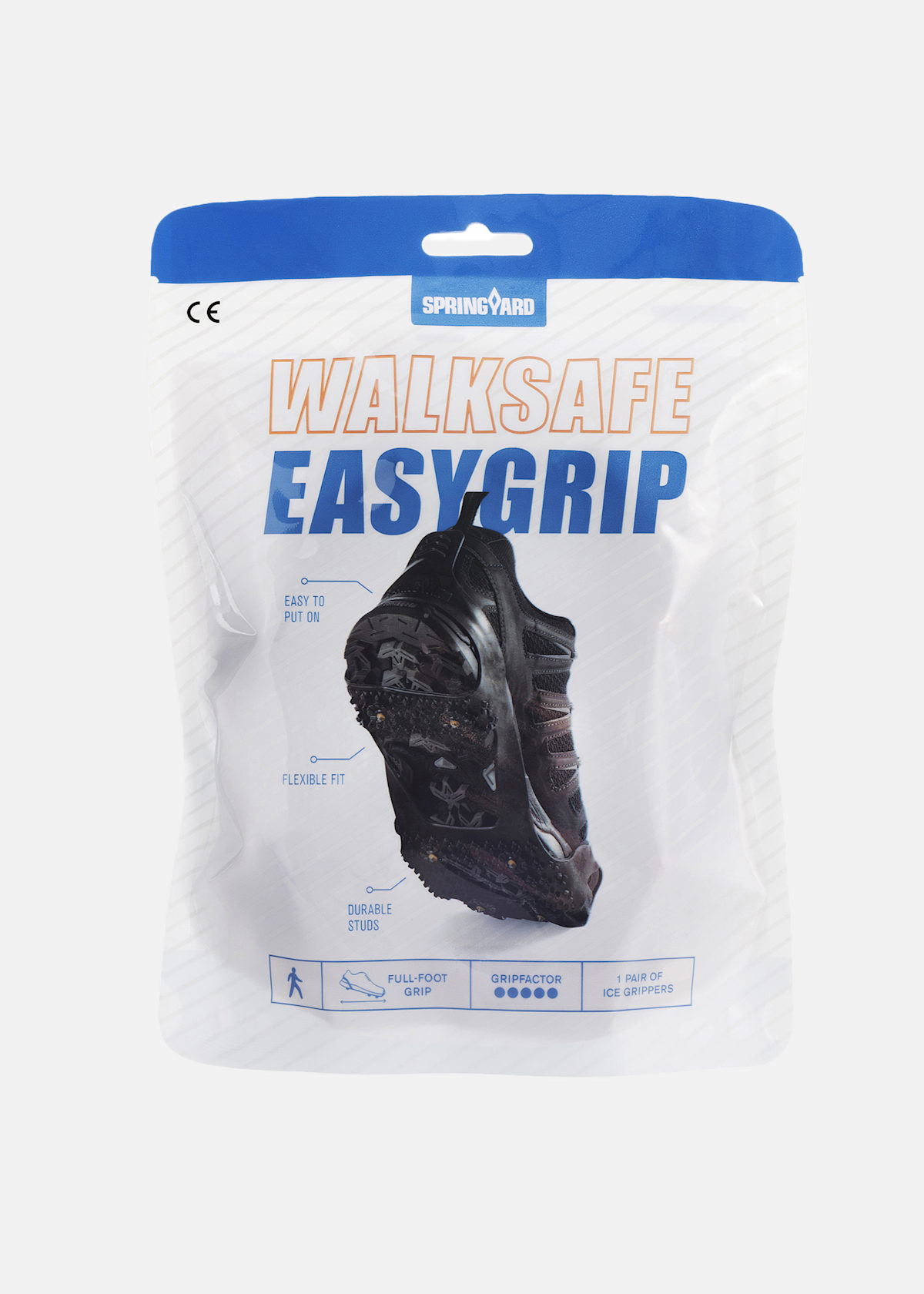 Easygrip Walksafe M 38/41, Black