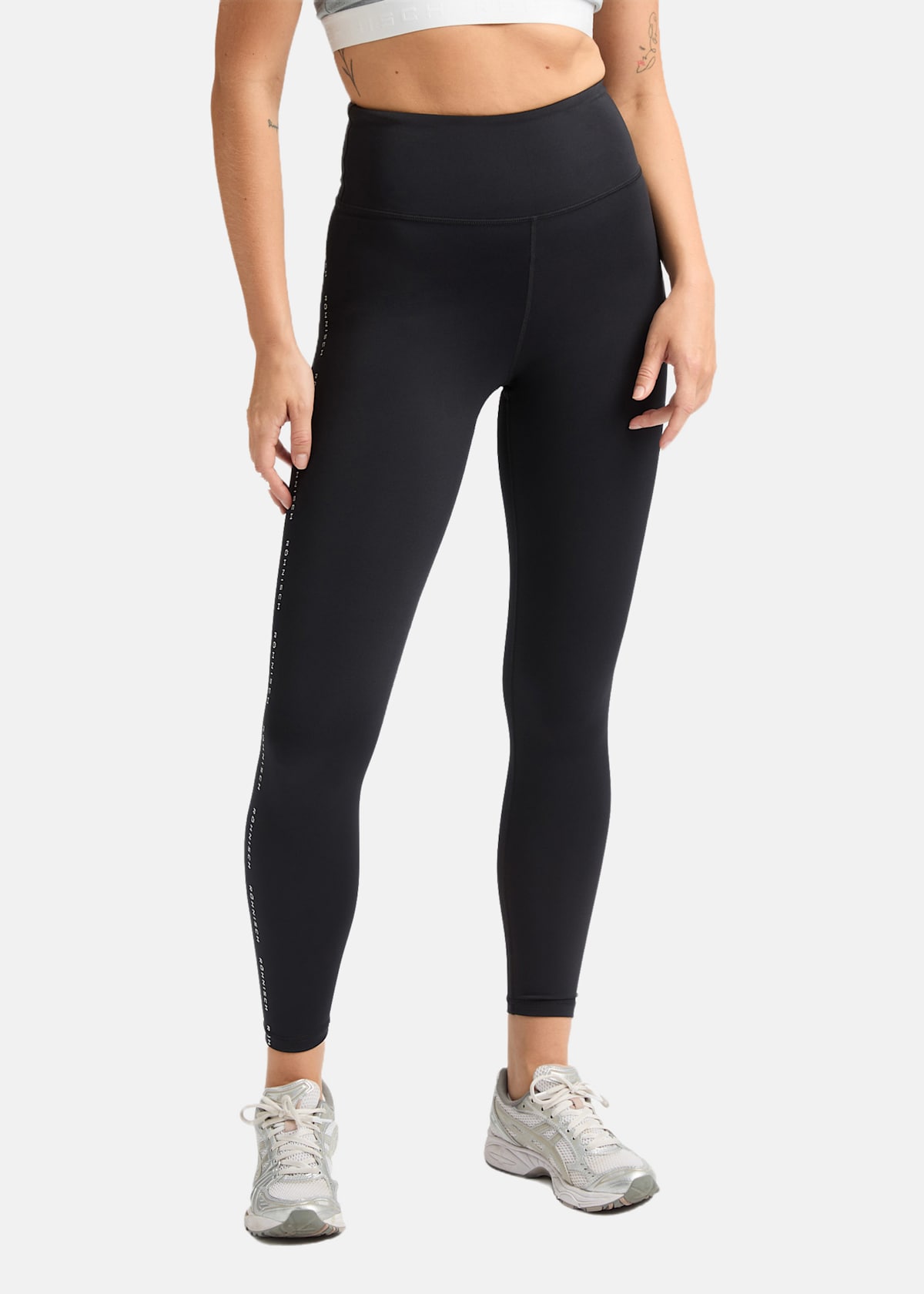 Logo High Waist Tights