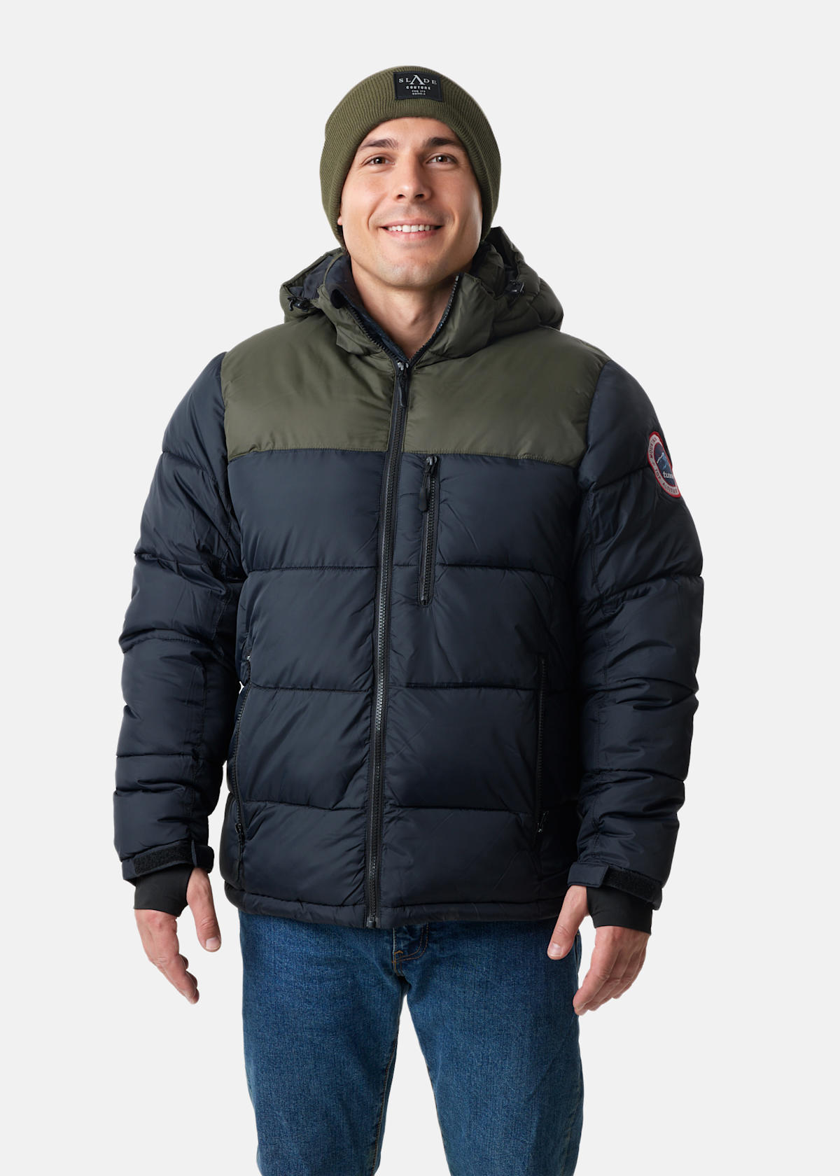 SOUTH POLE INSULATED JACKET |  - sv-se - herr - klader - jackor - vardags-modejackor - fodrade-vardagsjackor | Padelspecialisterna