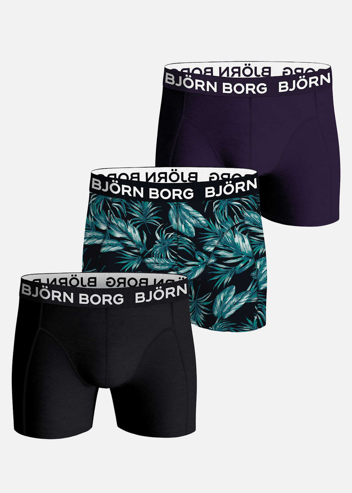 COTTON STRETCH BOXER 3p |  - sv-se - herr - klader - underklader - kalsonger - boxers | Padelspecialisterna