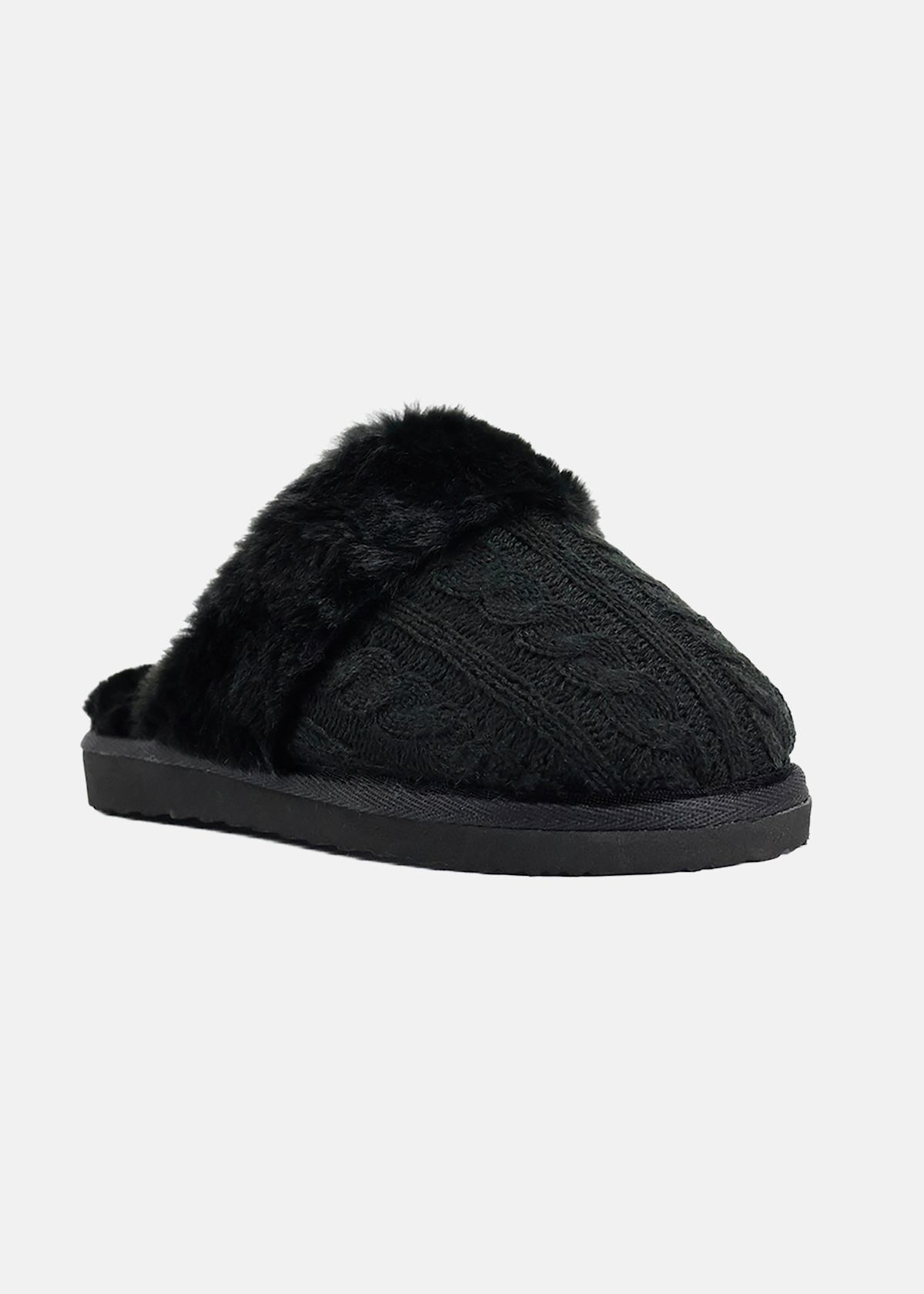 KNITTED SLIP IN W |  - sv-se - dam - skor - vinterskor-vinterkangor - fodrade-tofflor | Padelspecialisterna