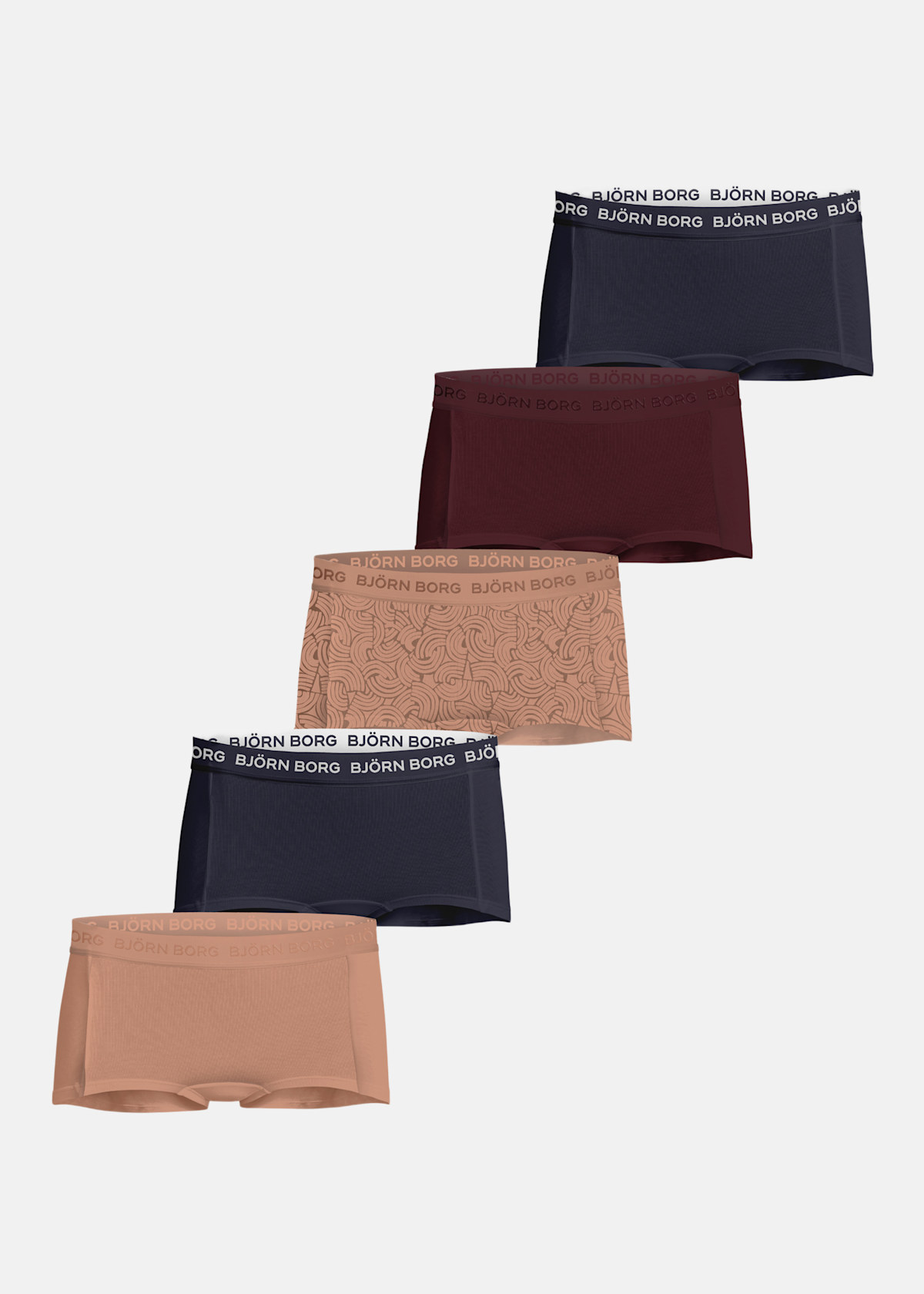COTTON STRETCH BOXER SHORTS 5p |  - sv-se - barn - klader - underklader - trosor | Padelspecialisterna