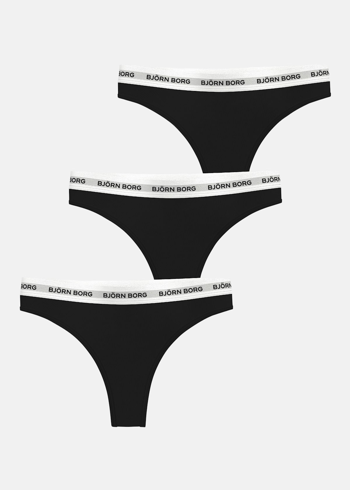 LOGO THONG 3p |  - sv-se - dam - klader - underklader - trosor - stringtrosor | Padelspecialisterna