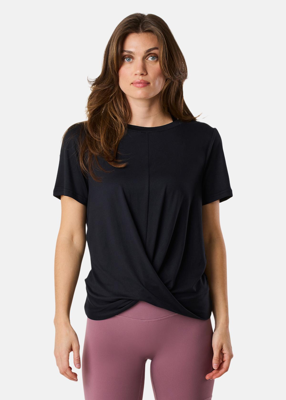 Core Wrap Soft Tee W |  - sv-se - dam - klader - toppar-linnen - t-shirts-friluftsliv-vandring - t-shirts-kortarmade | Padelspecialisterna