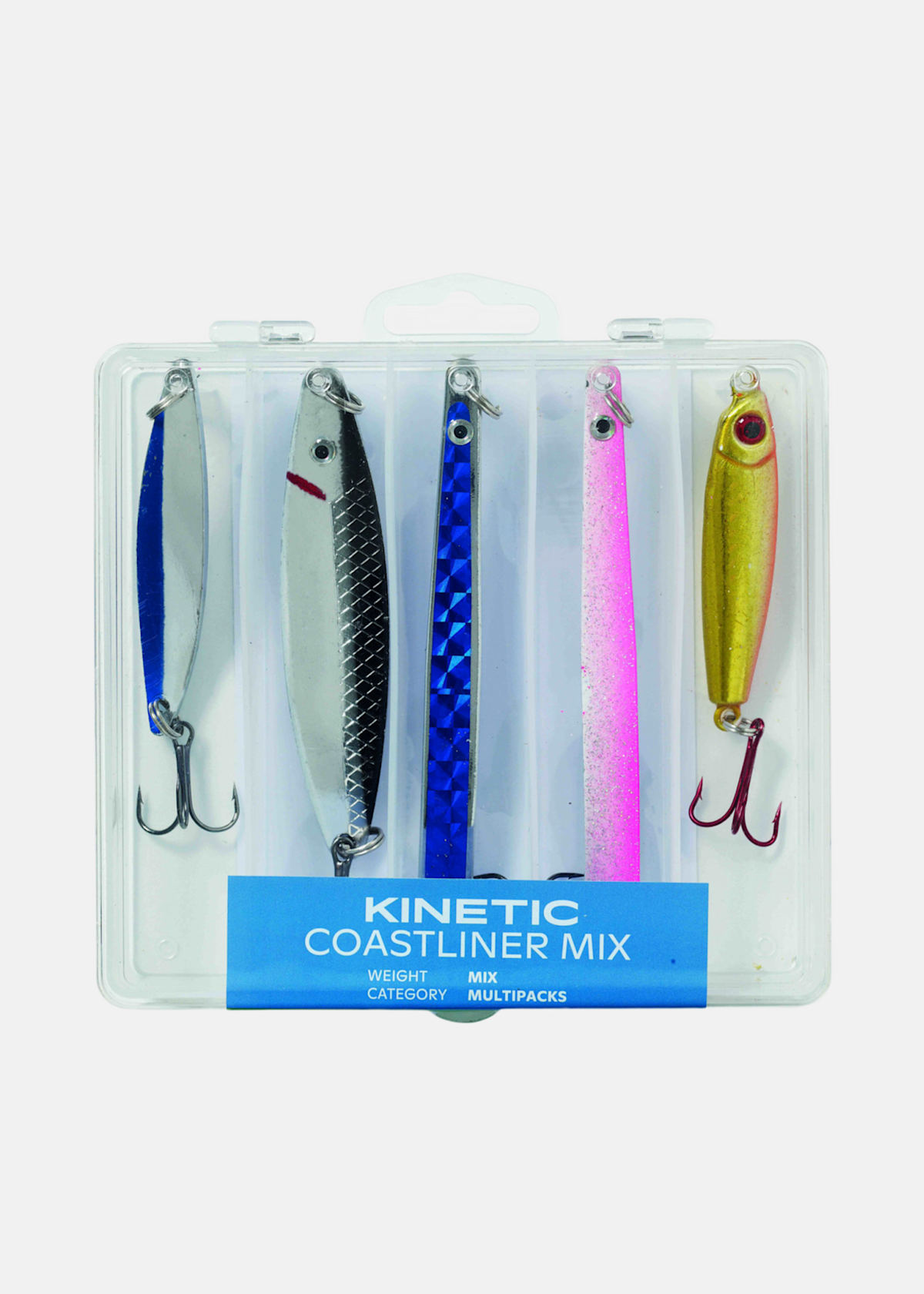 KINETIC COASTLINER MIX |  - sv-se - dam - utrustning - fiske - fiskedrag-tafsar - betespaket | Padelspecialisterna