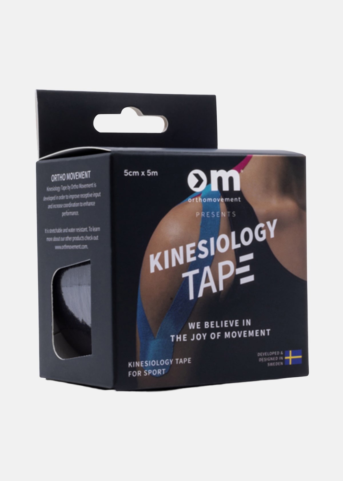 Produktfoto för Ortho Movement Kinesiology Tape 5 cm Black
