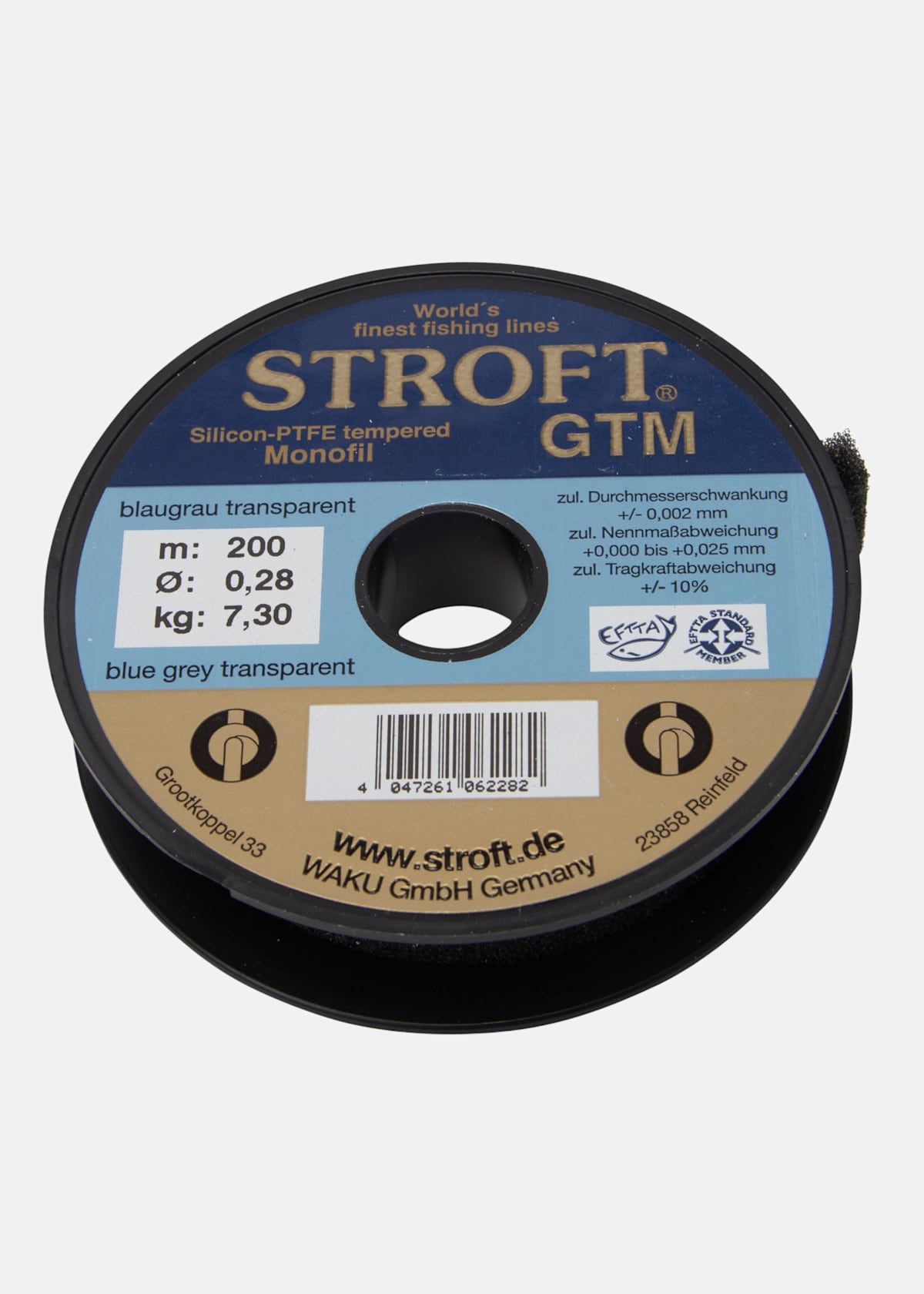 Stroft GTM 0,28 1x200 |  - sv-se - dam - utrustning - fiske - fiskelinor - nylonlinor | Padelspecialisterna