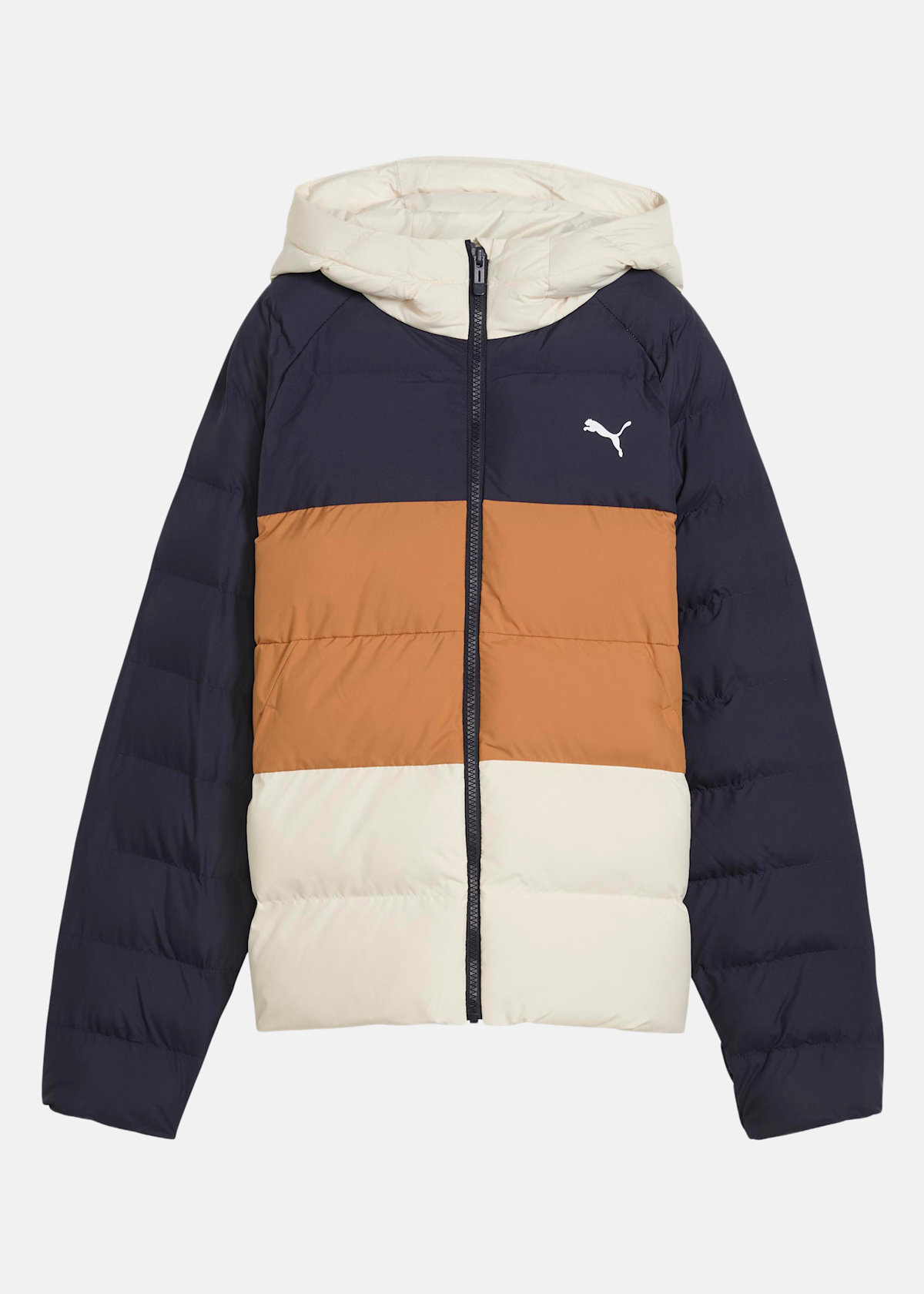 Synthetic Hooded Puffer Jacket |  - sv-se - barn - klader - jackor - vardags-modejackor - fodrade-vardagsjackor | Padelspecialisterna