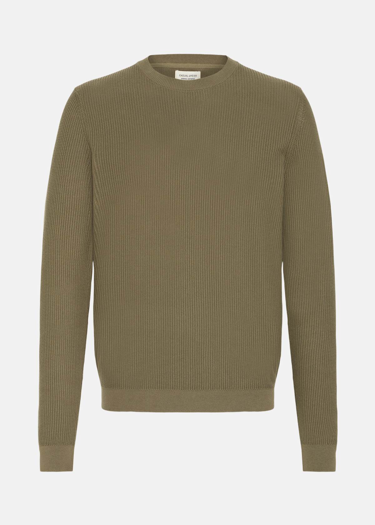 CFNOAR structured crew neck kn |  - sv-se - herr - klader - trojor - fleecetrojor-fleecejackor | Padelspecialisterna