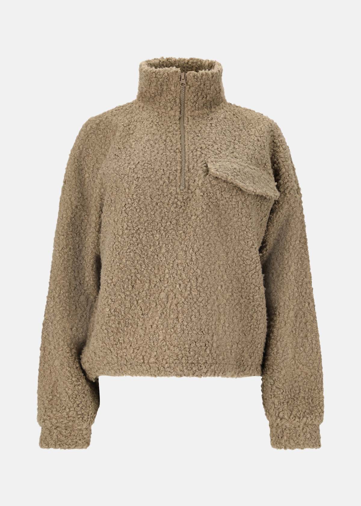Florrie W Sherpa Half zip |  - sv-se - dam - klader - trojor - sweatshirts | Padelspecialisterna