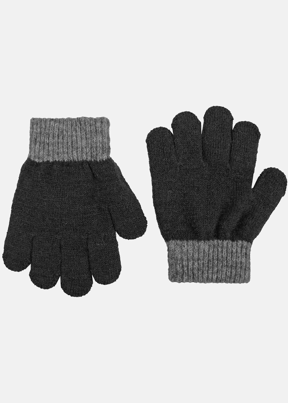 Alternativ bild 1 för Lindberg Sundsvall Wool Glove, 2-P Black-Anthracite