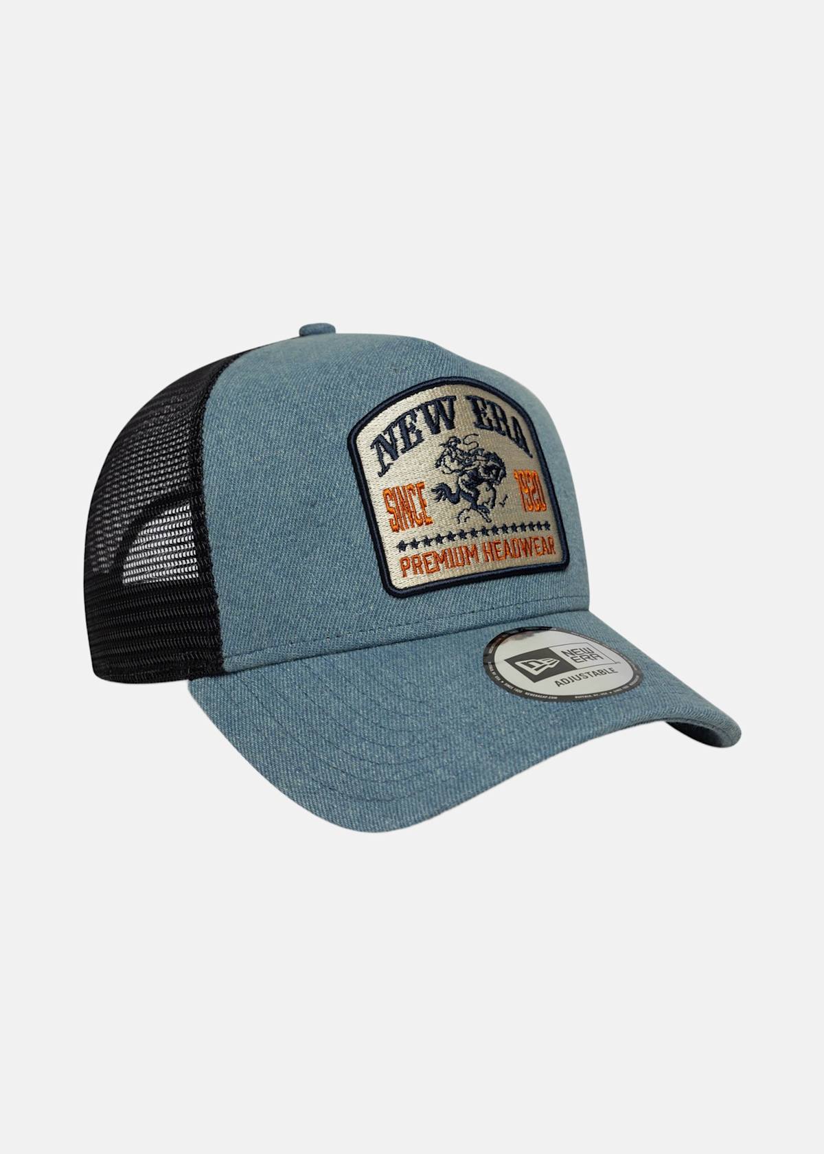 NE DENIM PATCH TRUCKER NEWERA |  - sv-se - dam - klader - accessoarer - kepsar-hattar - casual-streetkepsar | Padelspecialisterna