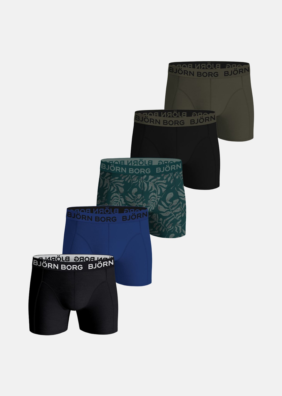 COTTON STRETCH BOXER 5p |  - sv-se - barn - klader - underklader - kalsonger | Padelspecialisterna