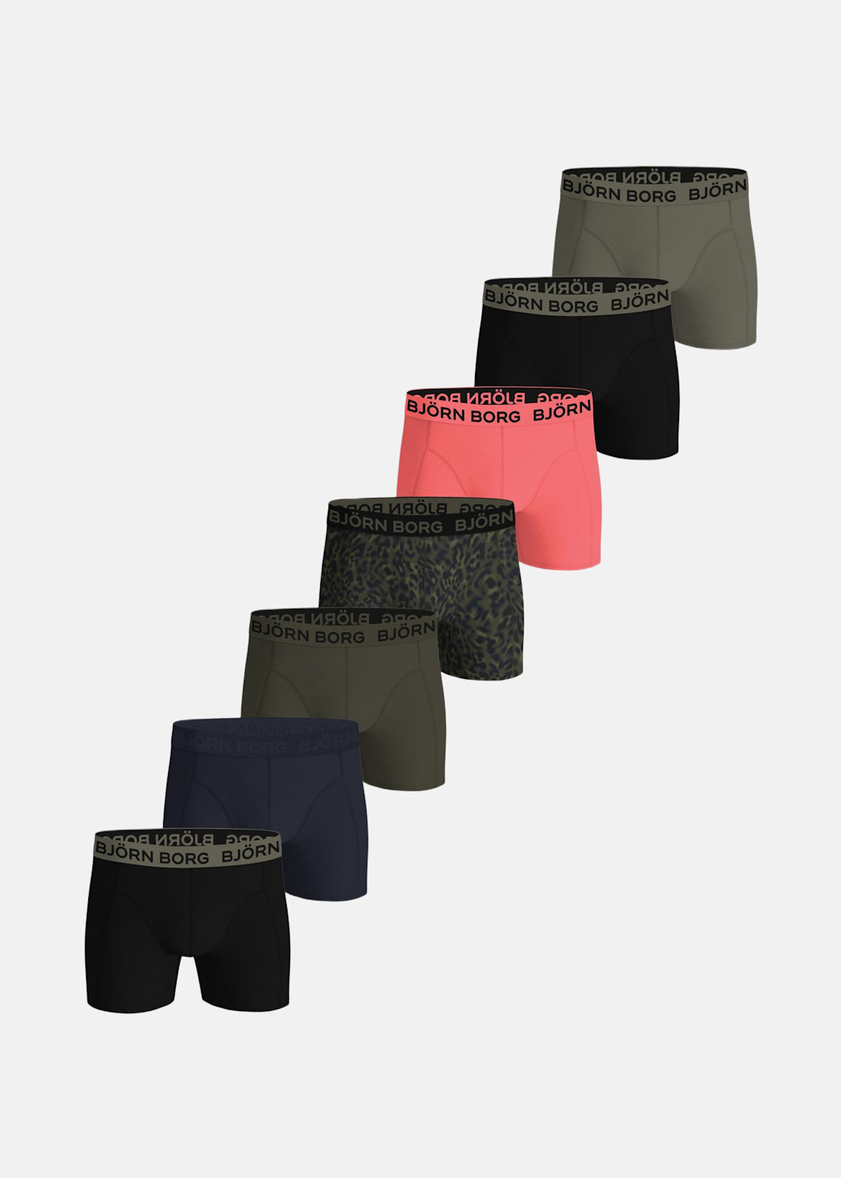 COTTON STRETCH BOXER 7p |  - sv-se - herr - klader - underklader - kalsonger - boxers | Padelspecialisterna