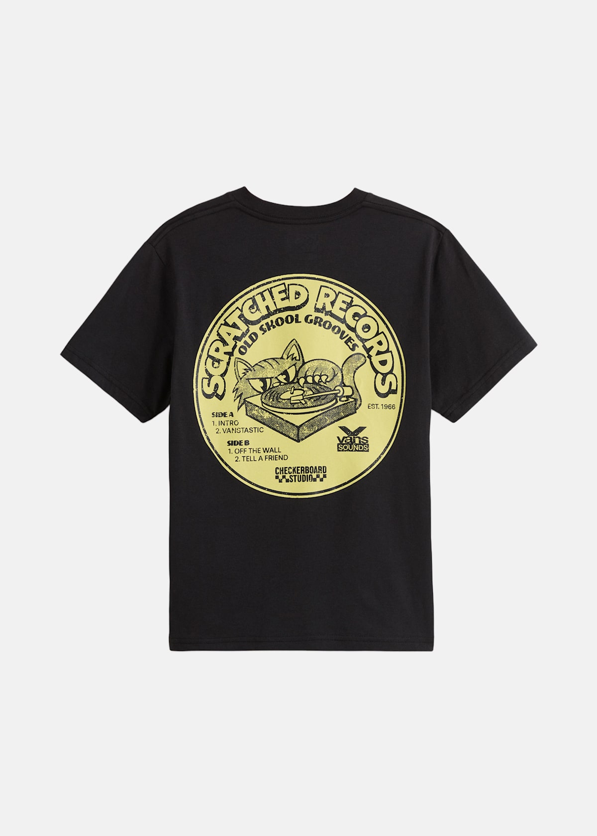 BY SCRATCHED RECORDS TEE |  - sv-se - barn - klader - t-shirts-linnen - t-shirt-sport-fritid - t-shirt-sport-fritid-kortarmad | Padelspecialisterna