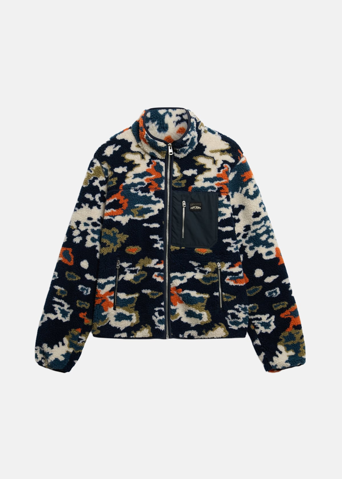 PRINTED FLEECE ZIP THRU |  - sv-se - herr - klader - jackor - vardags-modejackor - vardagsjackor | Padelspecialisterna
