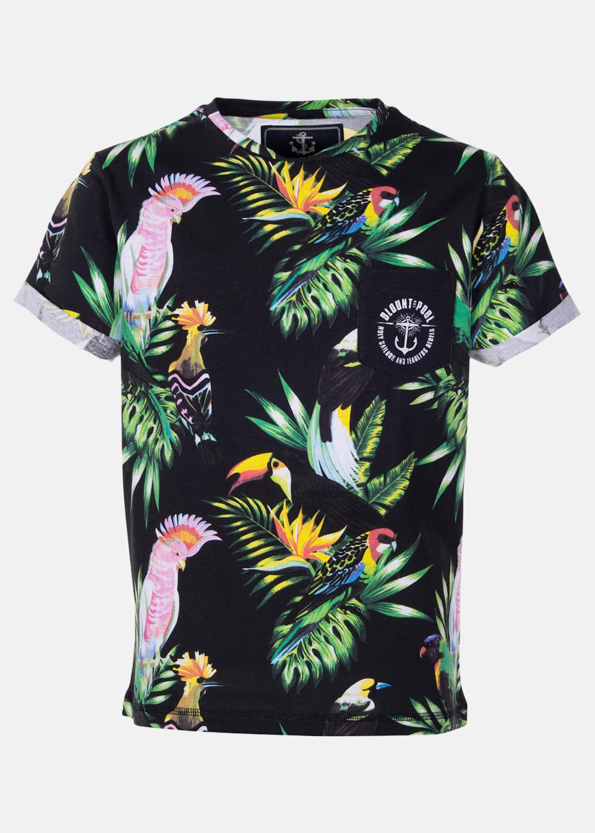 Tropical Pocket Tee JR |  - sv-se - barn - klader - t-shirts-linnen - t-shirt-sport-fritid - t-shirt-sport-fritid-kortarmad | Padelspecialisterna