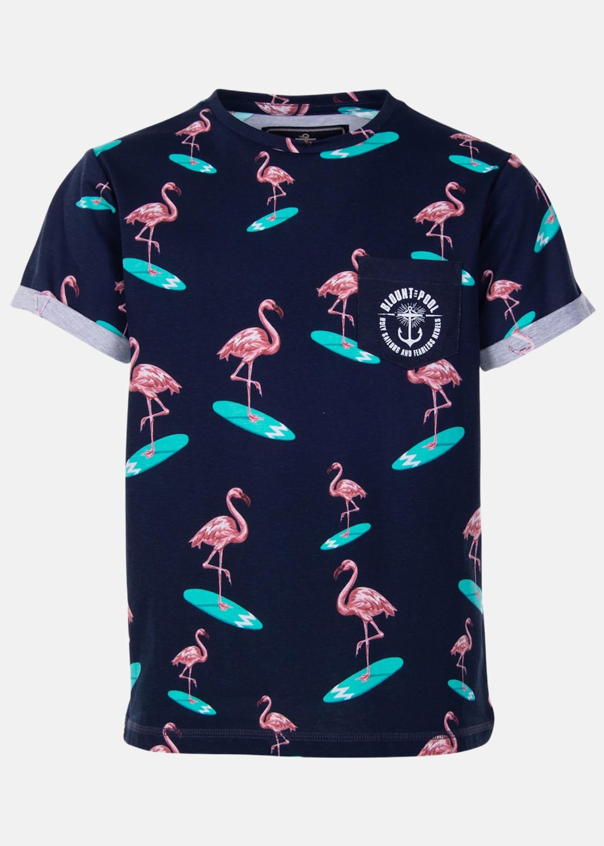 Tropical Pocket Tee JR |  - sv-se - barn - klader - t-shirts-linnen - t-shirt-sport-fritid - t-shirt-sport-fritid-kortarmad | Padelspecialisterna