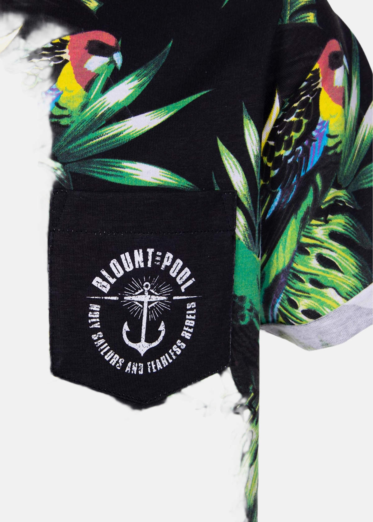 Tropical Pocket Tee JR |  - sv-se - barn - klader - t-shirts-linnen - t-shirt-sport-fritid - t-shirt-sport-fritid-kortarmad | Padelspecialisterna