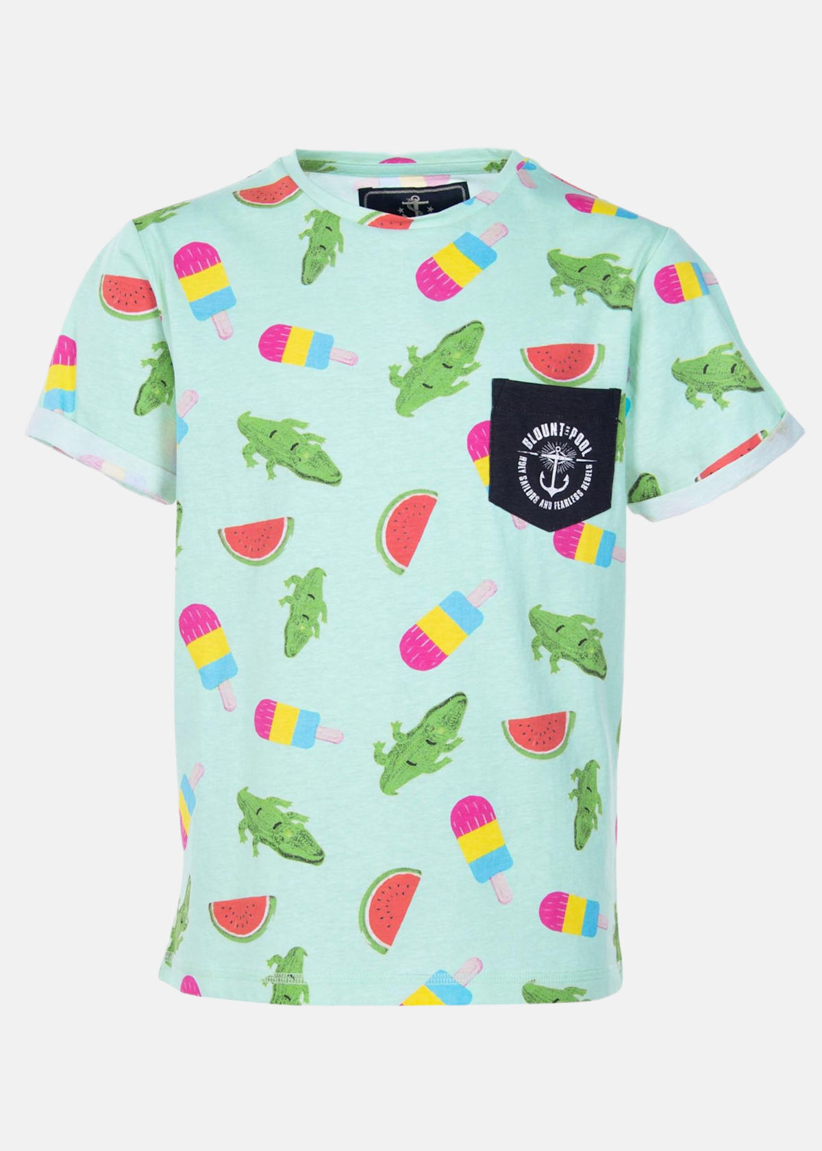 Tropical Pocket Tee JR |  - sv-se - barn - klader - t-shirts-linnen - t-shirt-sport-fritid - t-shirt-sport-fritid-kortarmad | Padelspecialisterna