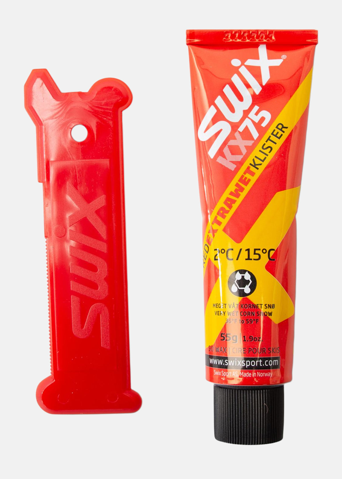 KX75 Red Extra Wet Klister 2C/ |  - sv-se - dam - aktivitet - langdskidakning - langdskidakningstillbehor | Padelspecialisterna