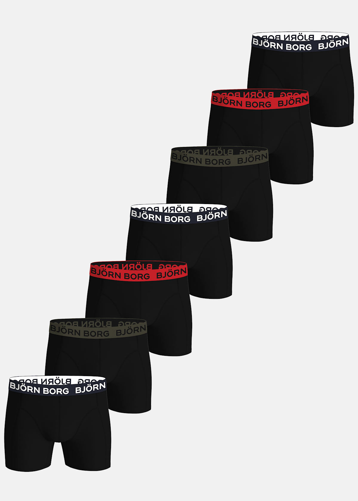 COTTON STRETCH BOXER 7p |  - sv-se - herr - klader - underklader - kalsonger - boxers | Padelspecialisterna