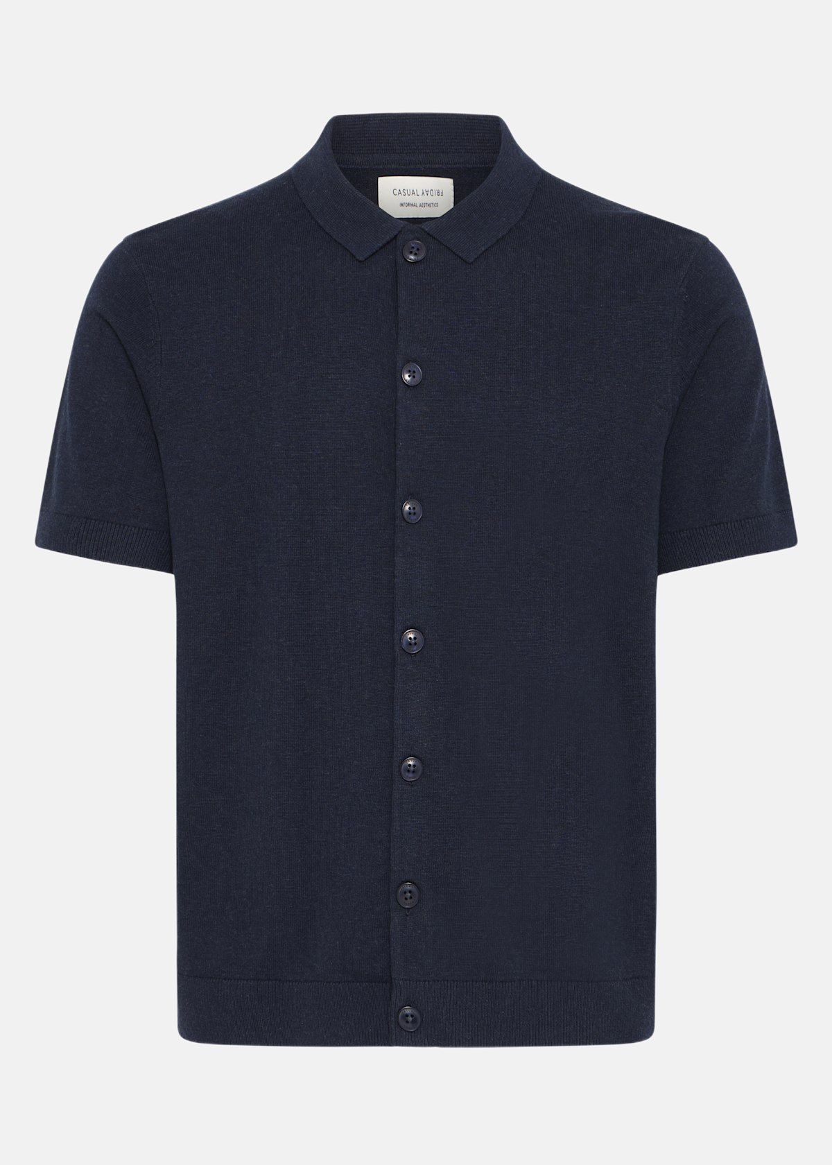 CFBELLS SS CARDIGAN KNIT |  - sv-se - herr - klader - skjortor-piketrojor - piketrojor - kortarmade-piketrojor | Padelspecialisterna