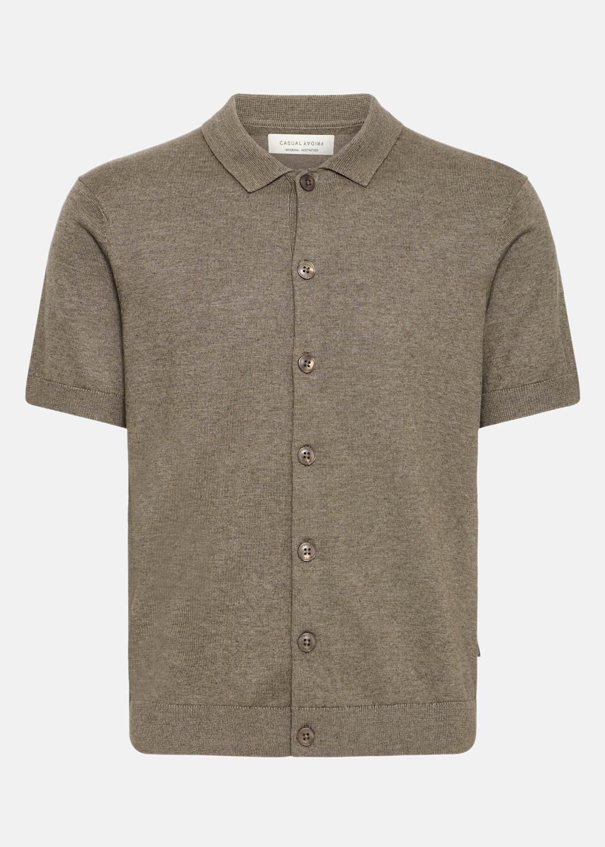 CFBELLS SS CARDIGAN KNIT |  - sv-se - herr - klader - skjortor-piketrojor - piketrojor - kortarmade-piketrojor | Padelspecialisterna