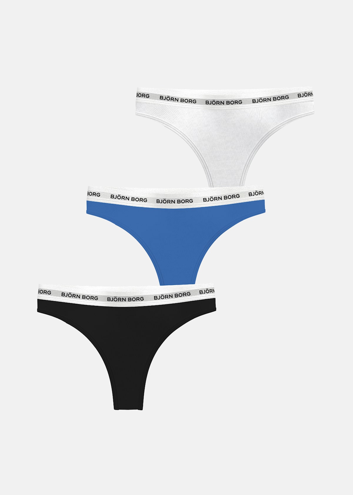 LOGO THONG 3p |  - sv-se - dam - klader - underklader - trosor - stringtrosor | Padelspecialisterna