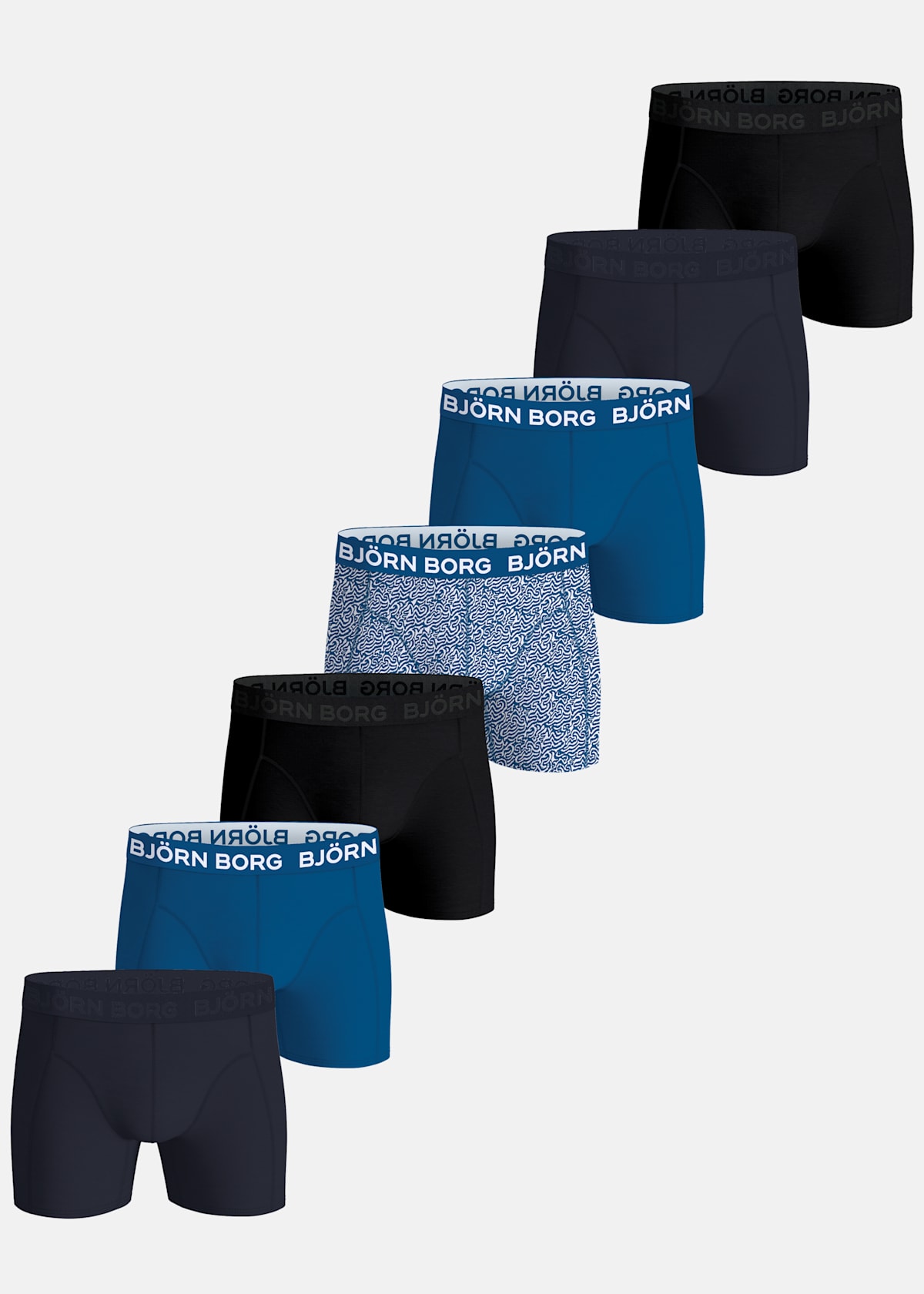 COTTON STRETCH BOXER 7p |  - sv-se - herr - klader - underklader - kalsonger - boxers | Padelspecialisterna