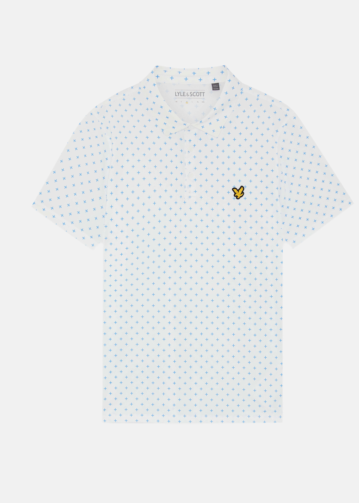 Golf Cross Print Polo |  - sv-se - herr - klader - skjortor-piketrojor - piketrojor | Padelspecialisterna