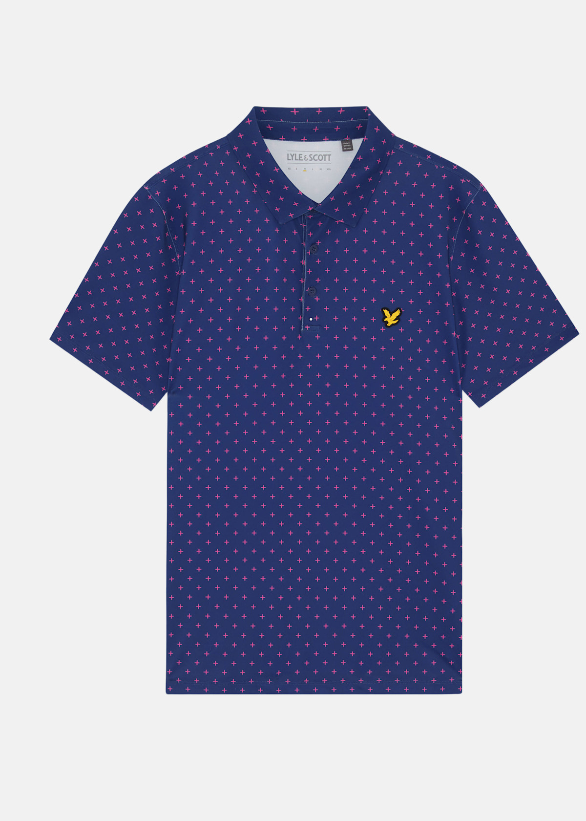 Golf Cross Print Polo |  - sv-se - herr - klader - skjortor-piketrojor - piketrojor | Padelspecialisterna