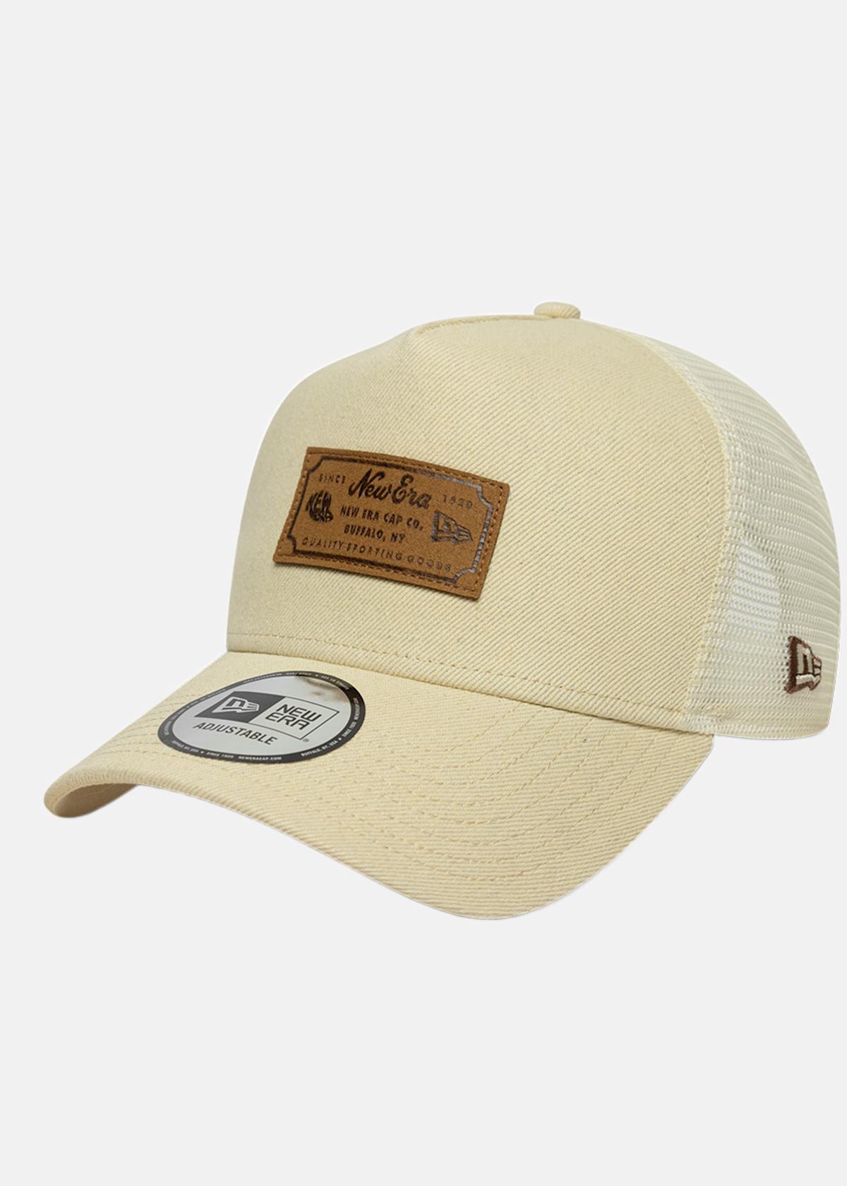 DENIM LEATHER PATCH TRUCKER N |  - sv-se - dam - klader - accessoarer - kepsar-hattar - casual-streetkepsar | Padelspecialisterna