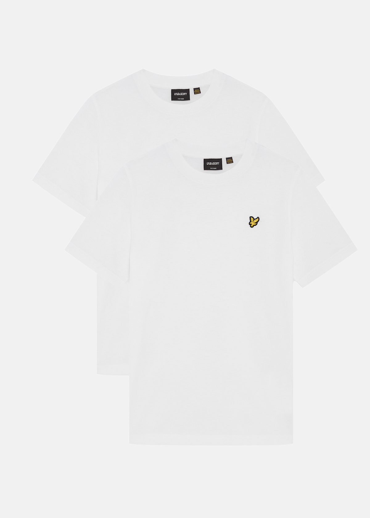 2-Pack Plain T-Shirt |  - sv-se - barn - klader - t-shirts-linnen - t-shirt-sport-fritid - t-shirt-sport-fritid-kortarmad | Padelspecialisterna