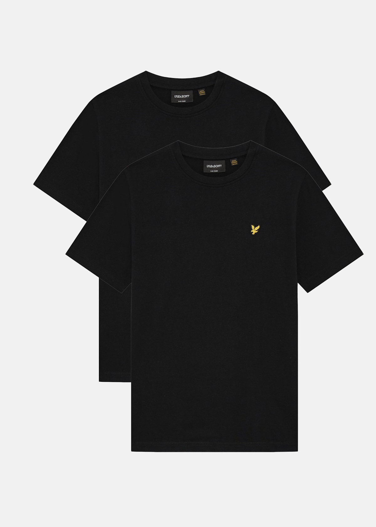 2-Pack Plain T-Shirt |  - sv-se - barn - klader - t-shirts-linnen - t-shirt-sport-fritid - t-shirt-sport-fritid-kortarmad | Padelspecialisterna
