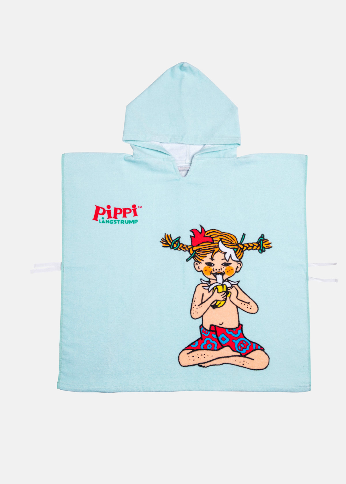 Badponcho Pippi Söderhavet |  - sv-se - barn - klader - underklader - pyjamas-morgonrock | Padelspecialisterna