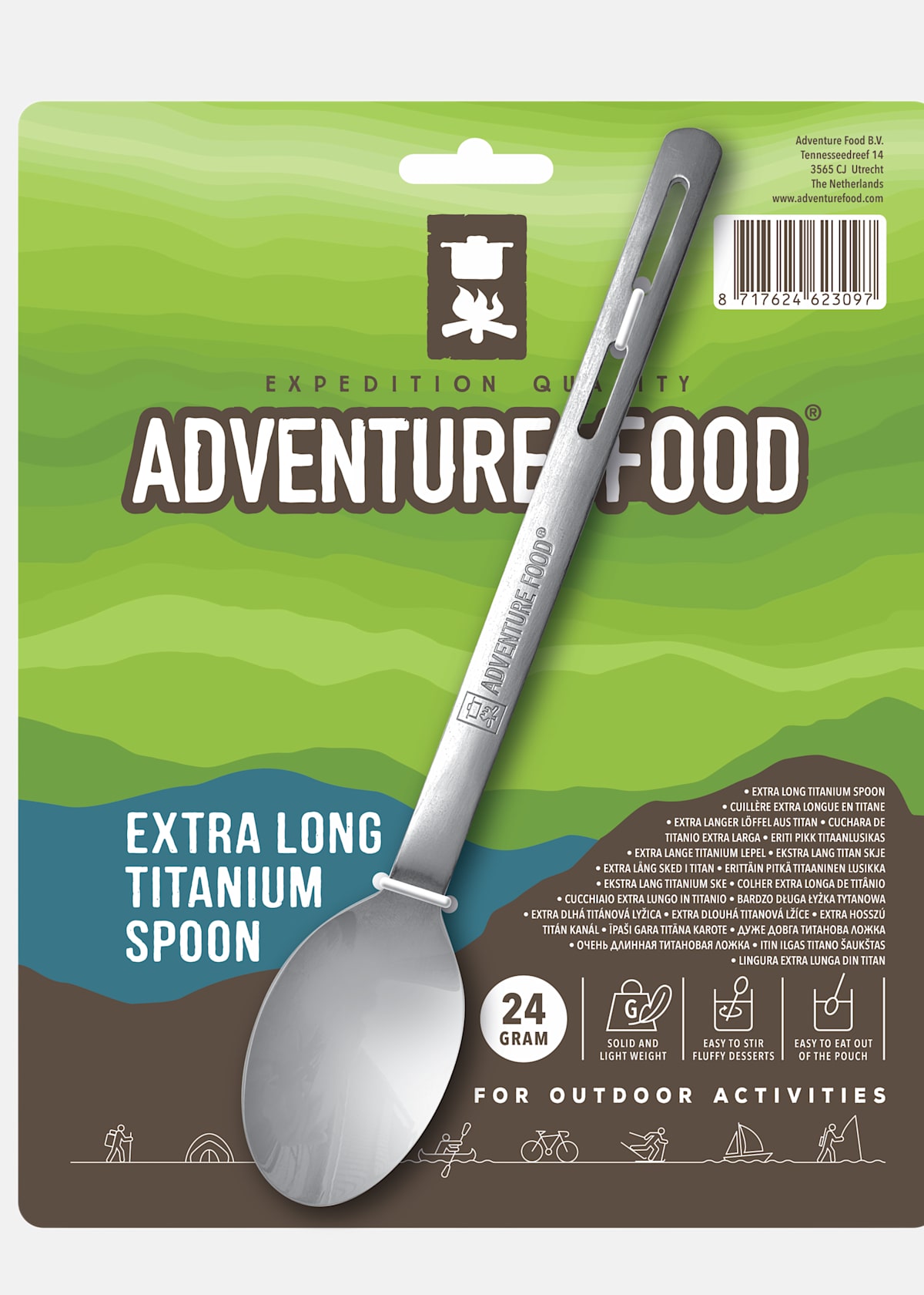 Titanium Spoon |  - sv-se - dam - utrustning - camping - ovriga-camping-tillbehor | Padelspecialisterna