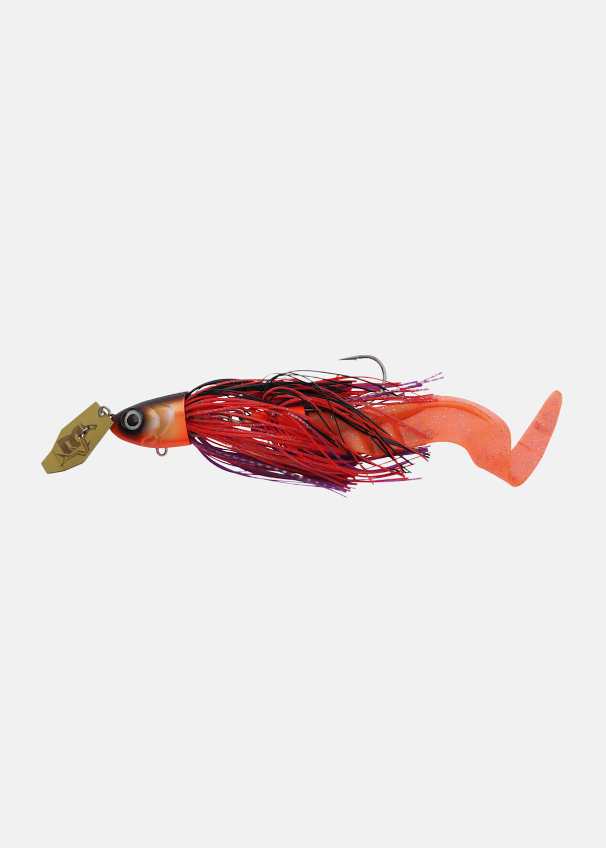 BEAST BLADED JIG 25CM 50G RED |  - sv-se - dam - utrustning - fiske - fiskedrag-tafsar - jiggar-gummibeten | Padelspecialisterna