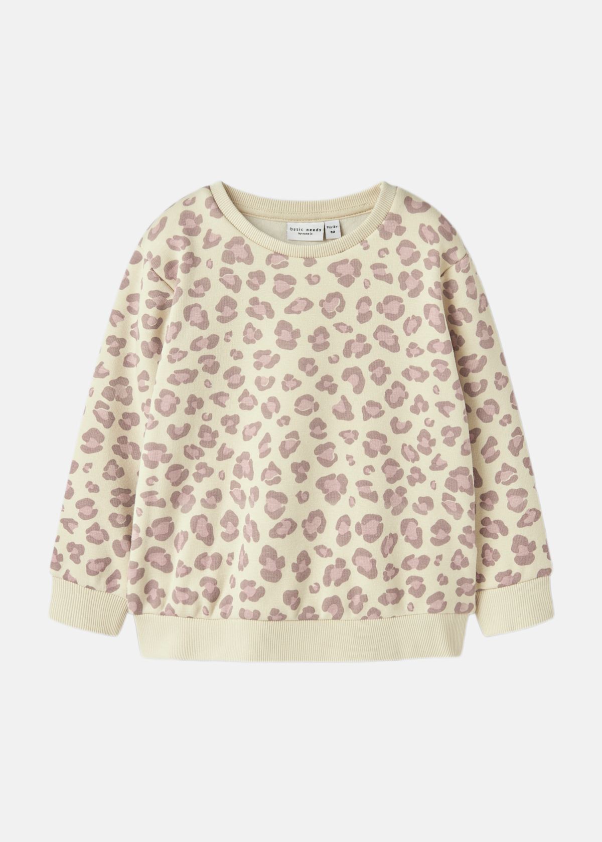 NMFDAVINA LS SWEAT FLEECE BRU