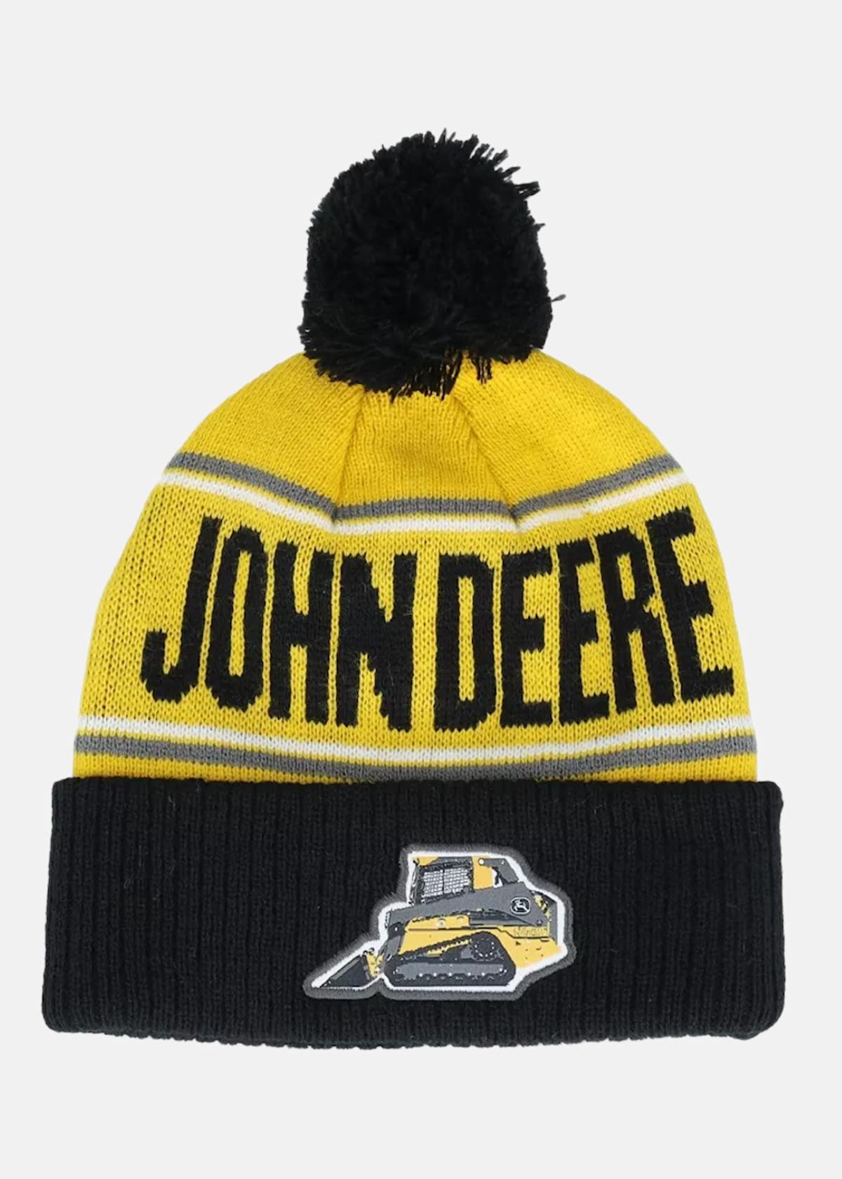 Kids Beanie Black/Yellow John
