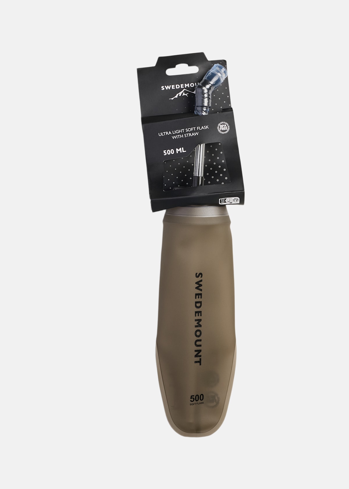 Ultra Light Soft Flask 500 ml with straw