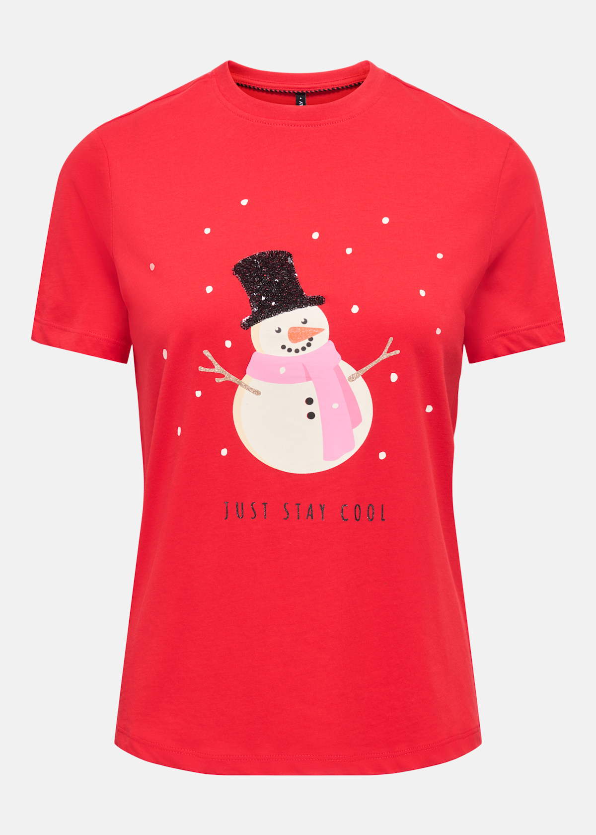 ONLKITA REG S/S TOP BOX XMAS J