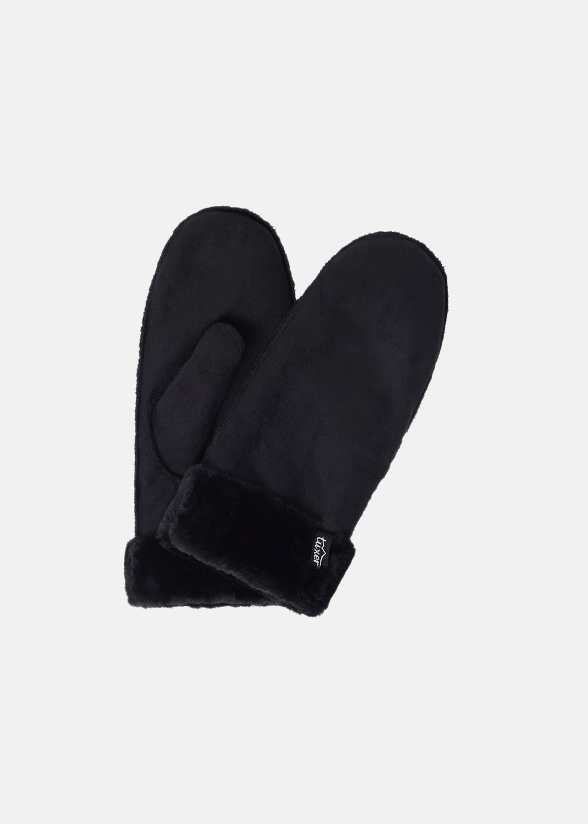 COZY FUR MITTENS