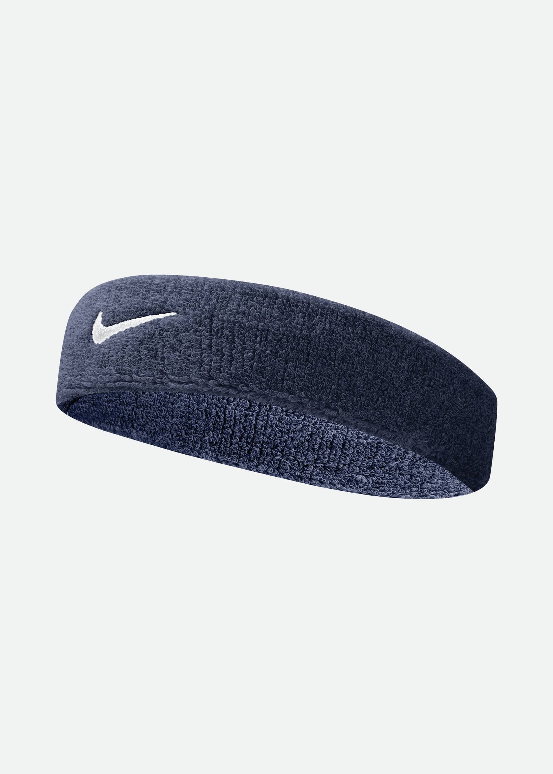 NIKE Blå headband Beanie Swoosh Obsidian/White Headband mössor herr – bild 2