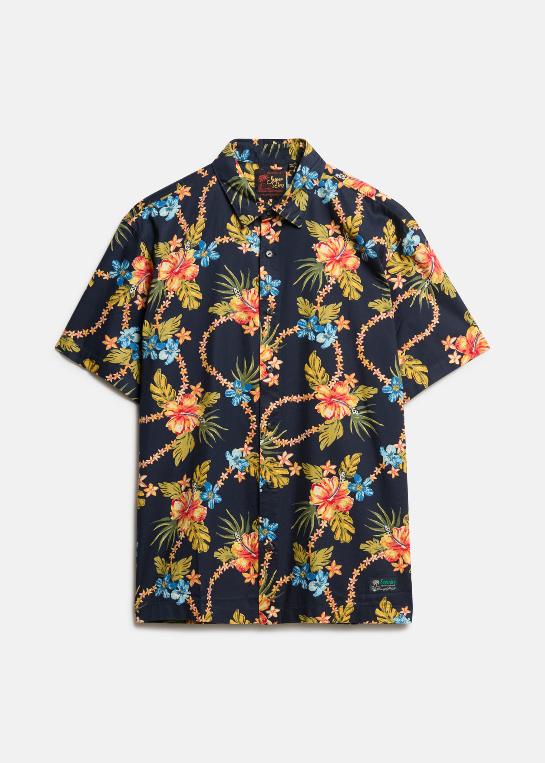 Superdry skjorta med hawaiitryck herr – bild 2