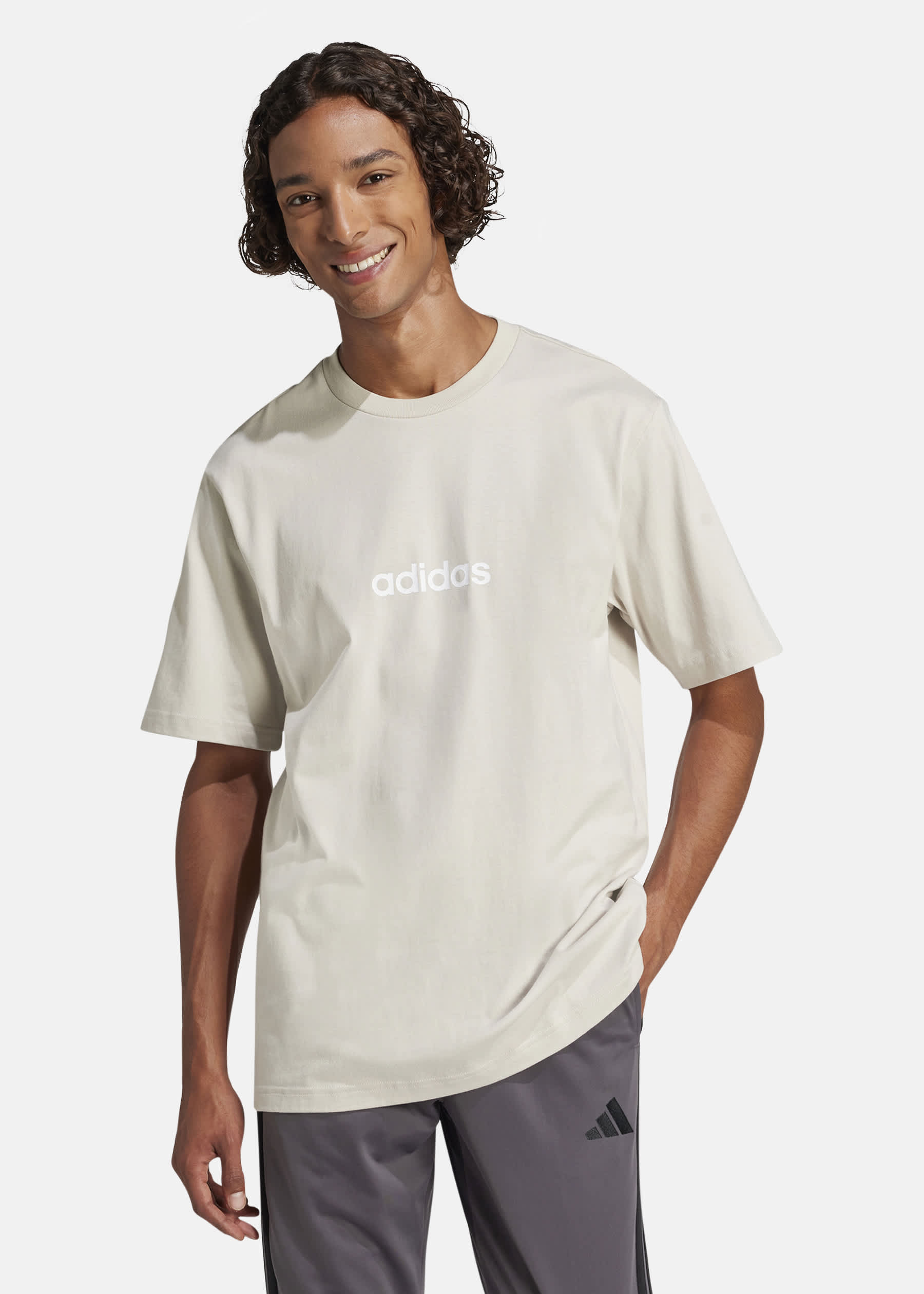 Adidas M LIN SJ T t-shirts herr